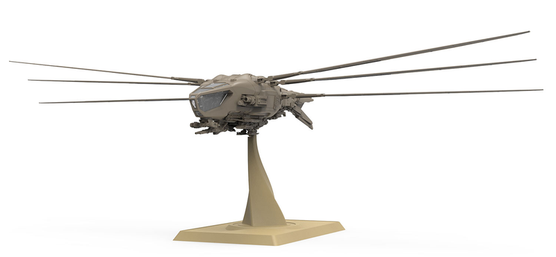 Meng Model DS-009 1/72 Dune Harkonnen Ornithopter Model Kit