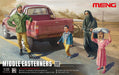 Meng Model HS-001 1/35 Middle Easterners Figure Set of 4 Model Kit