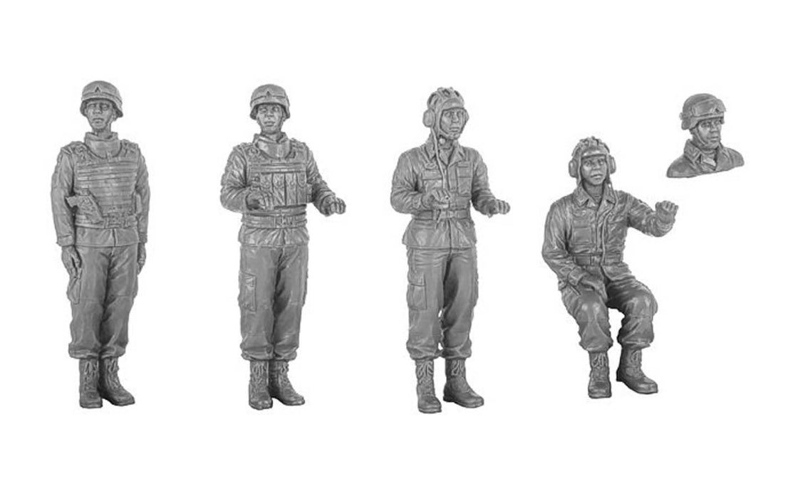 Meng Model HS-011 1/35 PLA Armored Vehicle Crew Kit