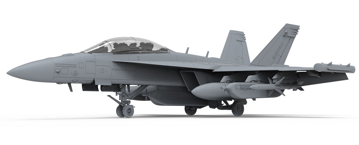Meng Model LS-019 1/48 EA-18G Growler Yellow Jackets Electronic Attack Model Aircraft Kit