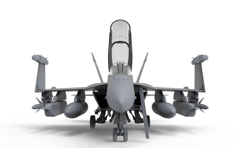Meng Model LS-019 1/48 EA-18G Growler Yellow Jackets Electronic Attack Model Aircraft Kit