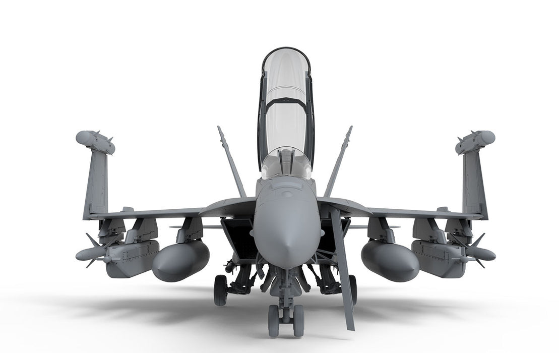Meng Model LS-019 1/48 EA-18G Growler Yellow Jackets Electronic Attack Model Aircraft Kit