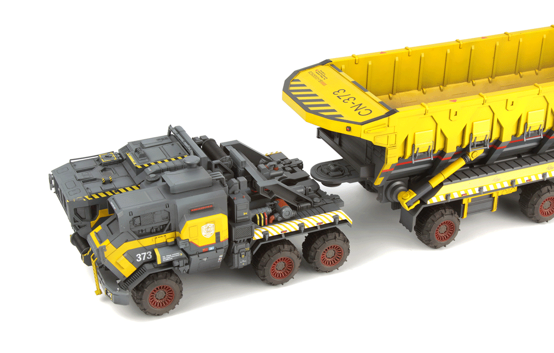 Meng Model MS001 1/100 The Wandering Earth TRANSPORT TRUCK CN114-03 Model Kit