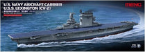 Meng Model PS002 1/700 U.S. Navy Aircraft Carrier U.S.S. Lexington CV-2 Model Kit