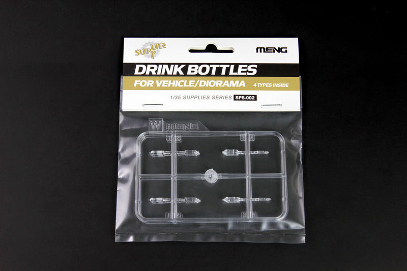Meng Model SPS-0002 1/35 Drink Bottles Diorama Accessory Kit