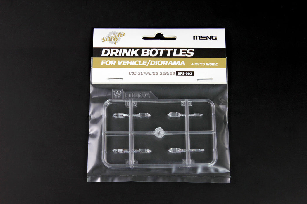 Meng Model SPS-0002 1/35 Drink Bottles Diorama Accessory Kit