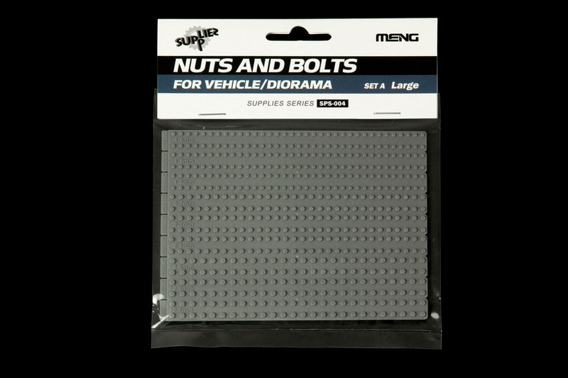 Meng Model SPS-0004 1/35 Large Nuts & Bolts Set A