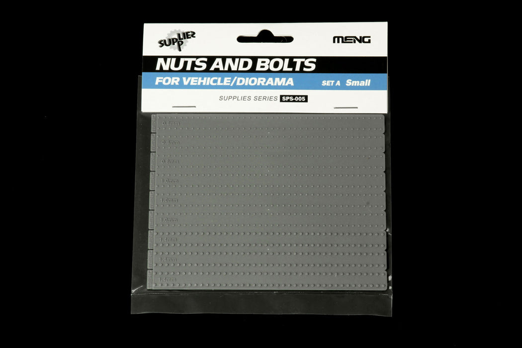 Meng Model SPS-0005 1/35 Small Nuts & Bolts Set A