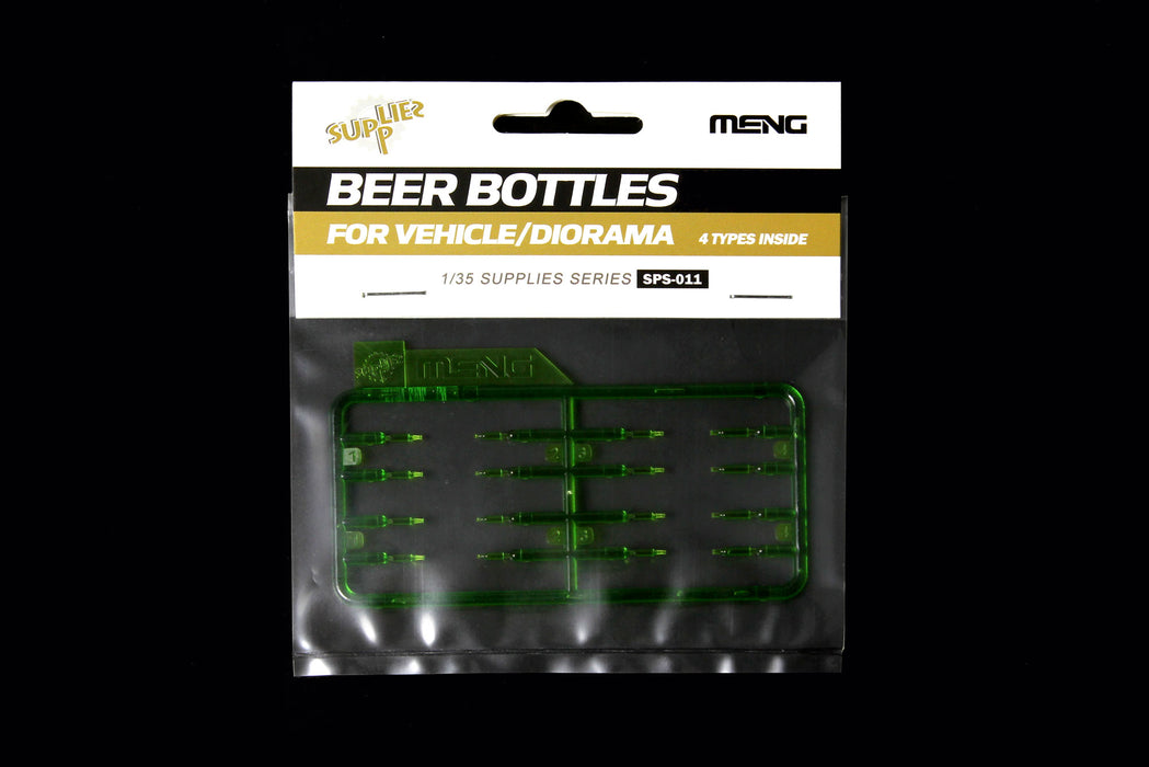Meng Model SPS-0011 1/35 Beer Bottles for Diorama Accessory Kit