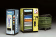 Meng Model SPS-0018 1/35 Vending Machine and Dustbin Accessory Kit