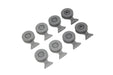 Meng Model SPS-0024 1/35 U.S. Cougar 6x6 MRAP Vehicle Wheel Set