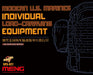 Meng Model SPS-0027 1/35 Modern U.S. Marines Individual Load-carrying Equipment Accessory Kit