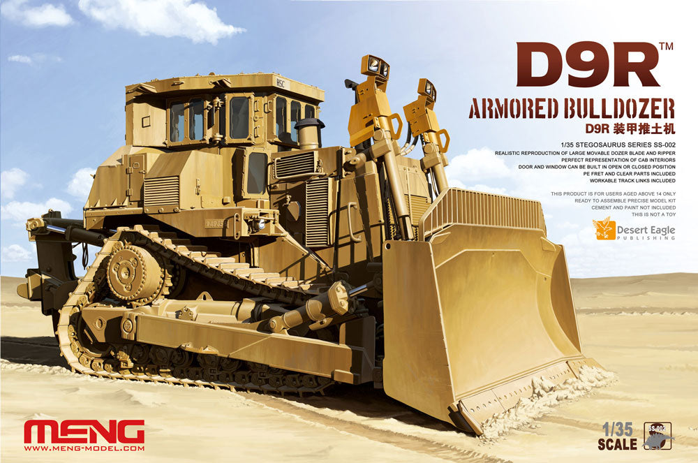 Meng Model SS-002 1/35 D9R Armored Bulldozer Model Kit
