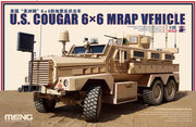 Meng Model SS-005 1/35 U.S. Cougar 6x6 MRAP Vehicle Model Kit