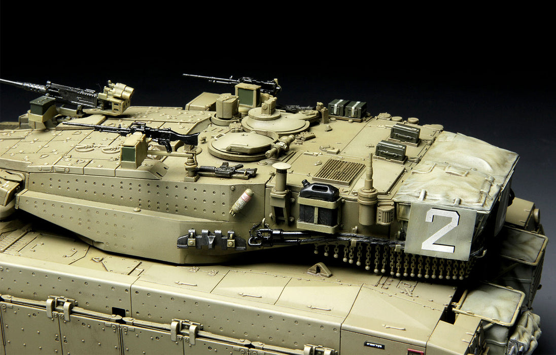 Meng Model TS-005 1/35 Israel Main Battle Tank Merkava Mk.3 BAZ withNochri Dalet Mine Roller System Model Kit