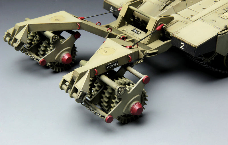 Meng Model TS-005 1/35 Israel Main Battle Tank Merkava Mk.3 BAZ withNochri Dalet Mine Roller System Model Kit