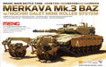 Meng Model TS-005 1/35 Israel Main Battle Tank Merkava Mk.3 BAZ withNochri Dalet Mine Roller System Model Kit