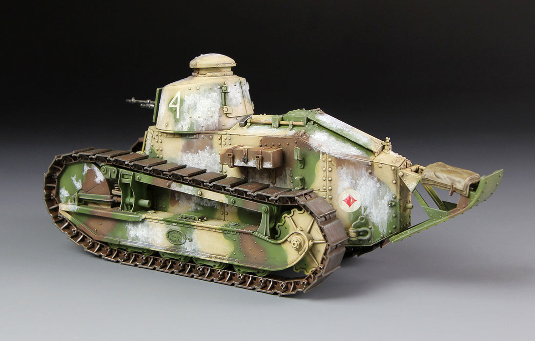 Meng Model TS-008 1/35 French FT-17 Light Tank Cast Turret WWI Model Kit