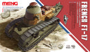 Meng Model TS-008 1/35 French FT-17 Light Tank Cast Turret WWI Model Kit