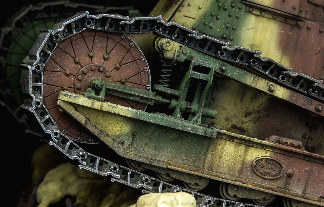 Meng Model TS-011 1/35 French FT-17 Light Tank (Riveted Turret) Model Kit