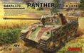 Meng Model TS-035 1/35 German Medium Tank Sd.Kfz. 171 Panther Ausf. A Late Model Kit