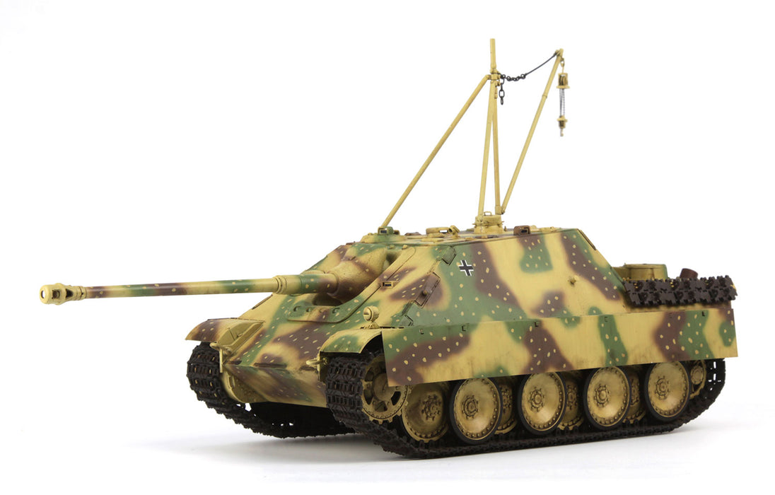 Meng Model TS-047 1/35 Jagdpanther G2 Model Tank Kit — White Rose