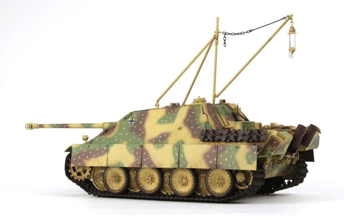 Meng Model TS-047 1/35 Jagdpanther G2 Model Tank Kit — White Rose