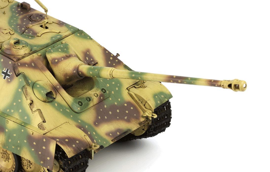 Meng Model TS-047 1/35 Jagdpanther G2 Model Tank Kit — White Rose