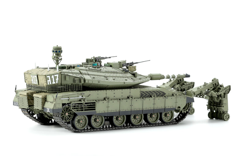 Meng Model TS-049 1/35 Merkava Mk.4/4LIC with Nochri-Kal Mine Roller System Israel Main Battle Tank Model Kit