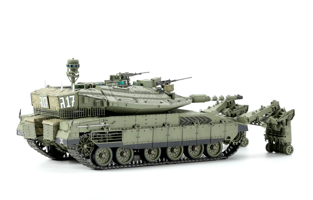 Meng Model TS-049 1/35 Merkava Mk.4/4LIC with Nochri-Kal Mine Roller System Israel Main Battle Tank Model Kit