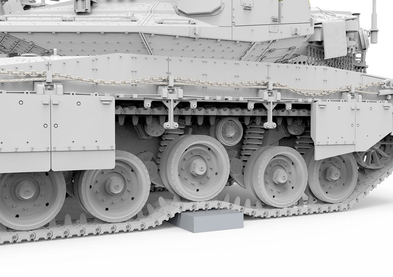 Meng Model TS-056 1/35 Merkava Mk.4M with Roof-mounted Slat Armor Israel Main Battle Tank Model Kit