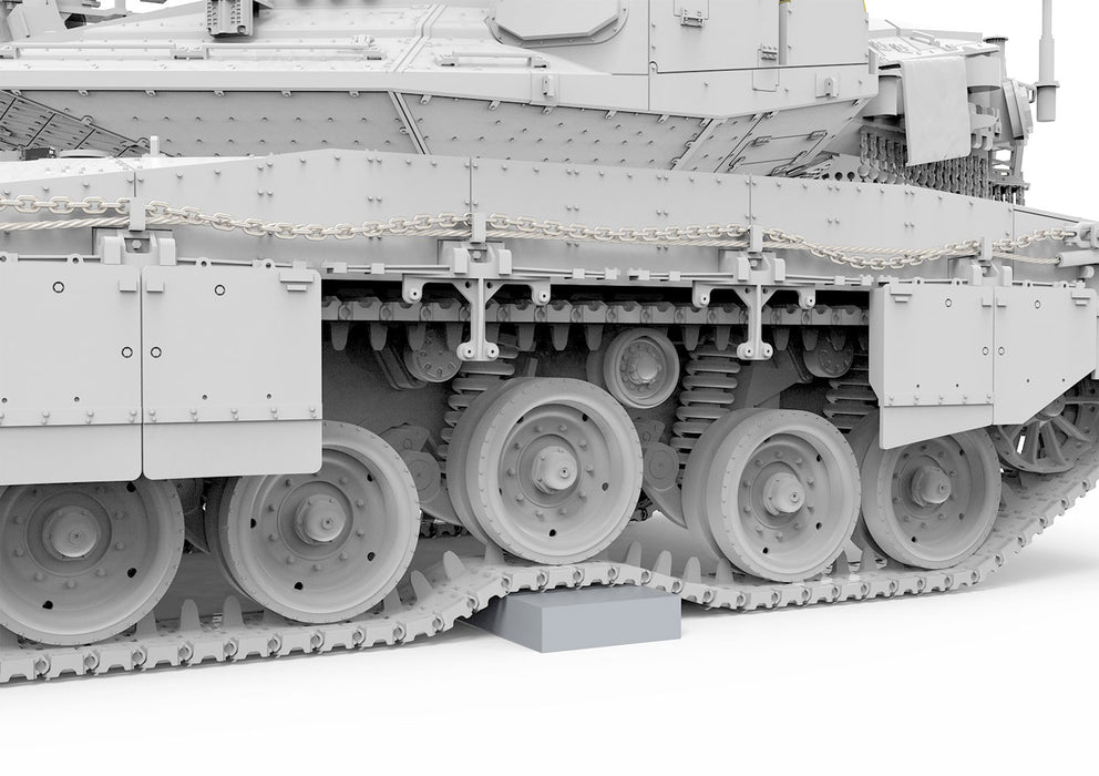 Meng Model TS-056 1/35 Merkava Mk.4M with Roof-mounted Slat Armor Israel Main Battle Tank Model Kit