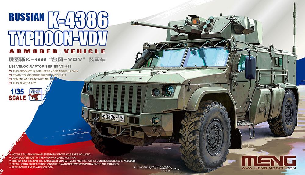 Meng Model VS-014 1/35 Russian K-4386 Typhoon-VDV Model Kit