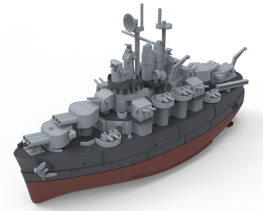 Meng Models WB-007 1/EGG Warship Builder USS Cleveland Model Kit