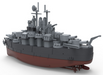 Meng Models WB-007 1/EGG Warship Builder USS Cleveland Model Kit