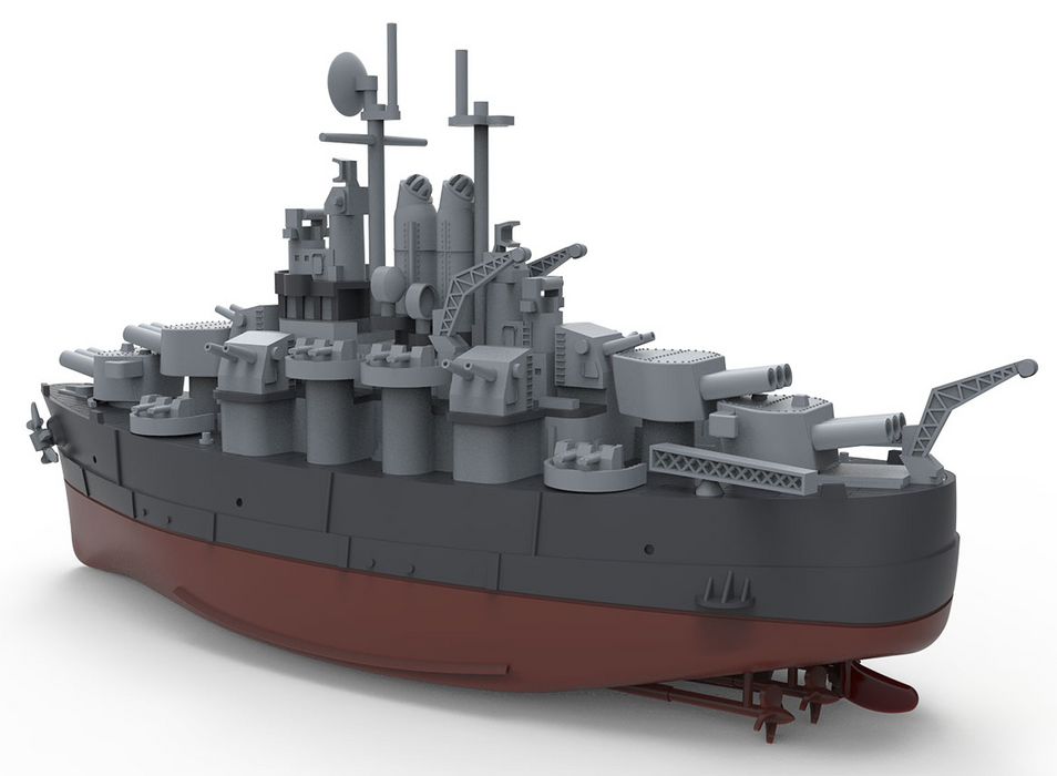 Meng Models WB-007 1/EGG Warship Builder USS Cleveland Model Kit