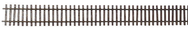 Micro Engineering 21-104 HO Scale Code Weathered 83 36" Flex-Track 6 Pack