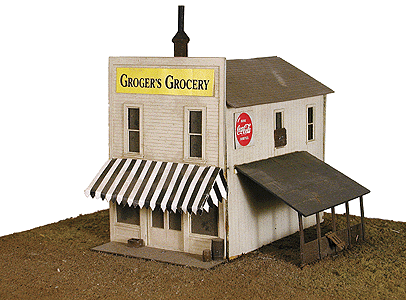 Micro Engineering 70-604 HO Scale Croger's Grocery Kit