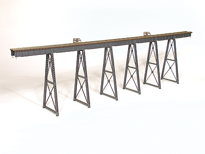 Micro Engineering 75-550 HO Scale 210' Tall Steel Viaduct Kit