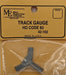Micro Engineering Company 42102 HO Scale Track Gauge Code 83 (1 Piece)