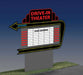 Micro Structures 1382 Small Drive Inn Sign