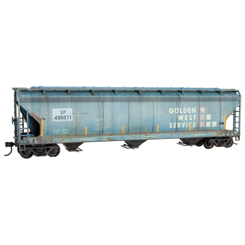 Micro-Trains 200002 HO Scale 3 Bay ACF Covered Hopper Kit (Weathered) ex-GWS SP 496071