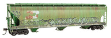 Micro-Trains 2000004 HO Scale 3 Bay ACF Covered Hopper Kit (Weathered) BN 481170