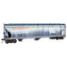 Micro-Trains 2000006 HO Scale 3 Bay ACF Covered Hopper Kit (Weathered) Montana Rail Link ex-BN 50024