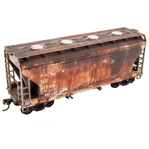 Micro-Trains 2200 002 HO Scale 2 Bay ACF Covered Hopper Kit (Weathered) NS 91849
