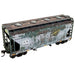 Micro-Trains 2200 003 HO Scale 2 Bay ACF Covered Hopper Kit (Weathered) C&NW 175505