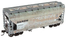 Micro-Trains 2200 006 HO Scale 2 Bay ACF Covered Hopper Kit (Weathered) Rio Grande DRGW 10002
