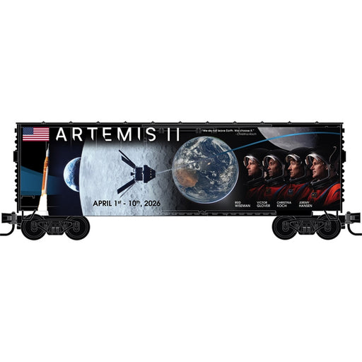 Micro-Trains by Atlas 310010003 HO Scale Accurail 40' Plug Door Boxcar Kit - Artemis II