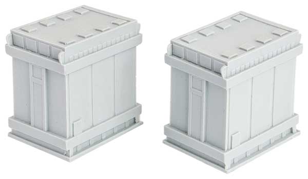 Micro-trains 499 43 817 N Scale Special Permit Transformer Load 2-Pack (Unpainted Resin)