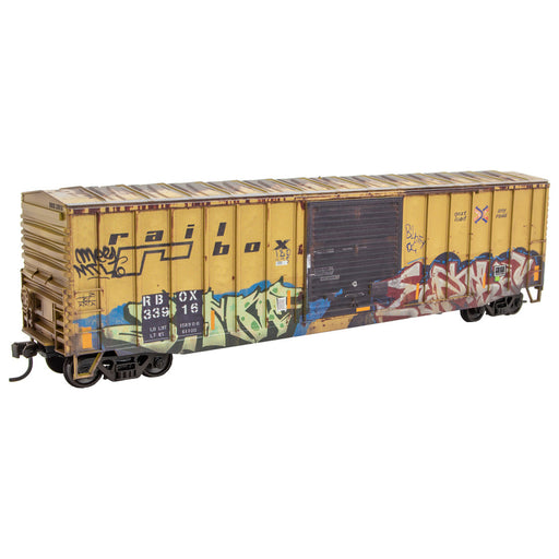 Micro-Trains 5600 002 HO Scale ACF Boxcar Kit (Weathered) Railbox 33916